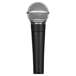 Microfone Dinâmico Shure SM58-LC PS.12815.184 - Microfone Dinâmico