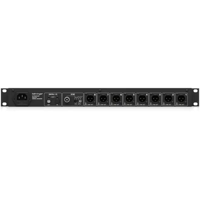 Conversor Behringer ADA8200 PS.12815.307 - Conversor Behringer