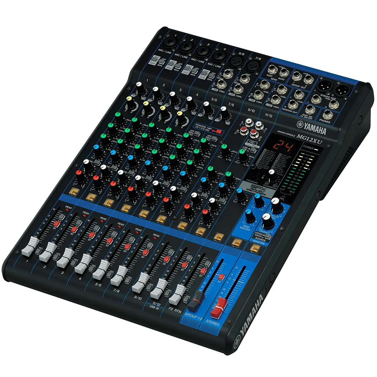 【※ジャンク品】YAMAHA MG12XU Mesa Analógica Yamaha MG12XU PS.12815.268 - Mesa Analógica Yamaha