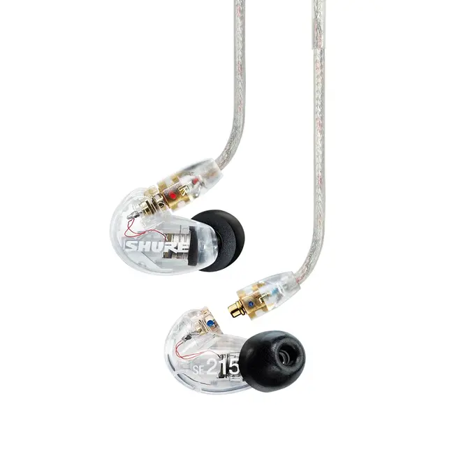 Fone de Ouvido In-Ear Shure SE215-CL PS.12815.3166 - Fone de