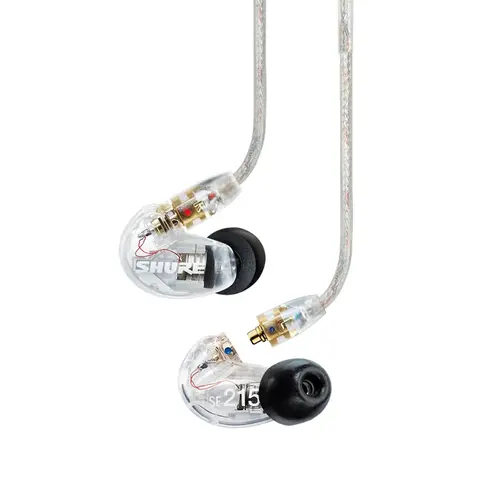 Fone de Ouvido In-Ear Shure SE215-CL PS.12815.3166 - Fone de