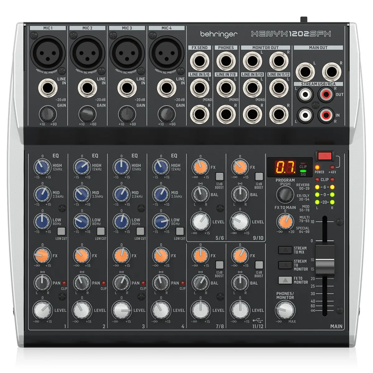 Behringer HENYX 1202SFX（極美品・新品同様） Mesa Behringer Xenyx 1202SFX PS.12815.328 - Mesa Behringer Xenyx