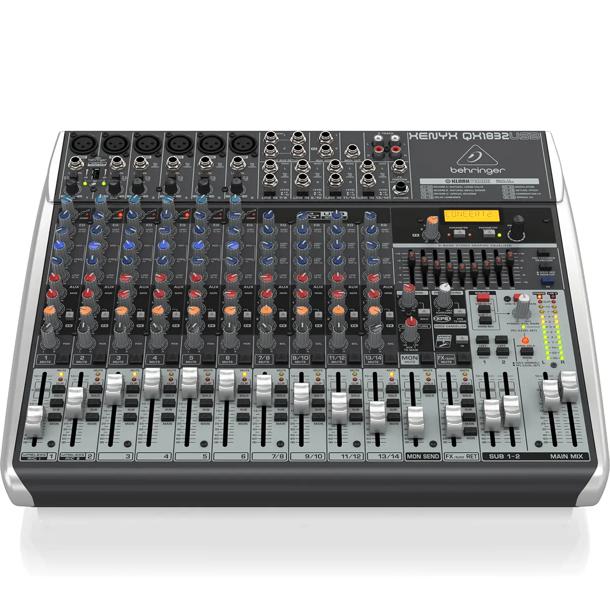 Mesa Behringer Xenyx QX1832USB PS.12815.361 - Mesa Behringer Xenyx