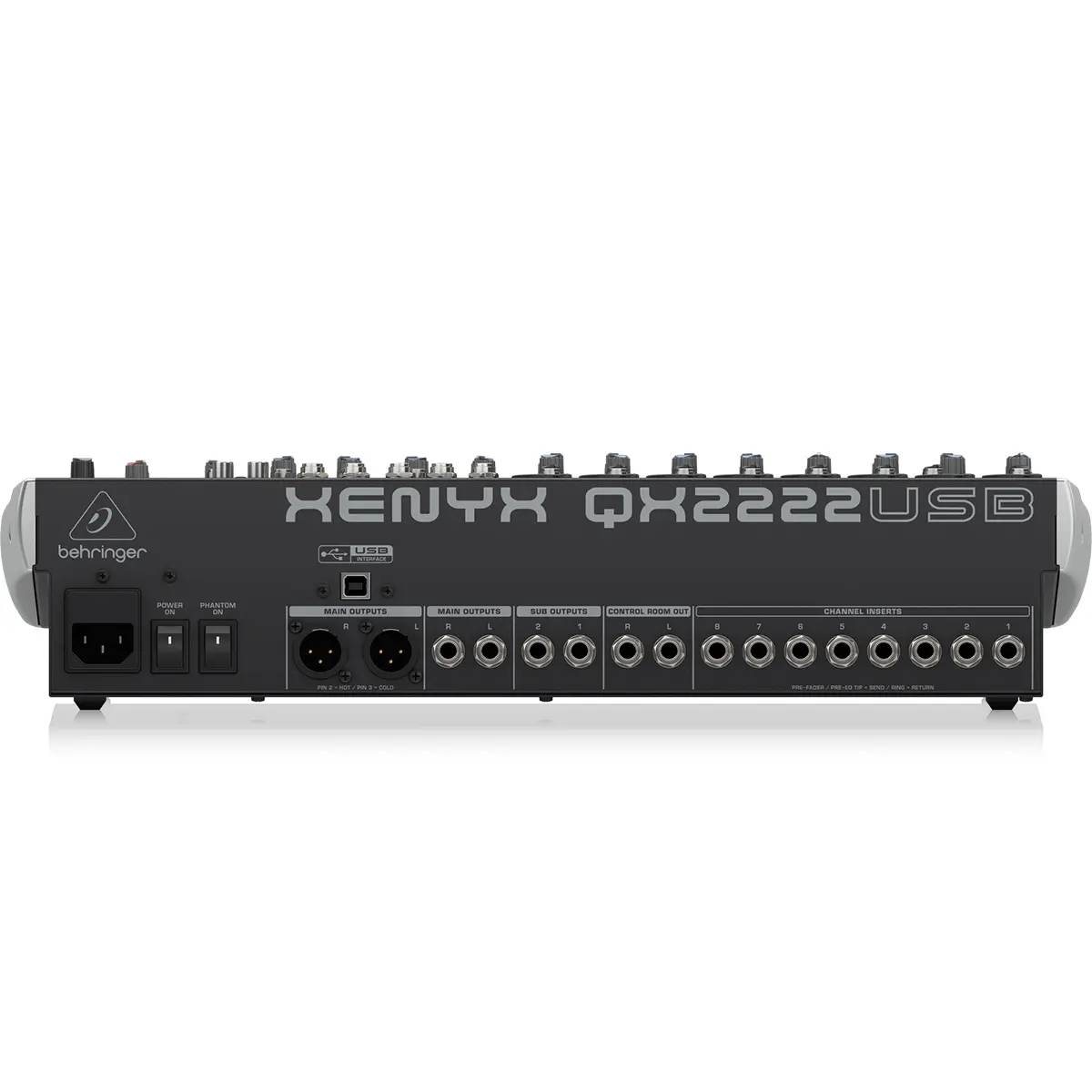 Mesa Behringer Xenyx QX2222USB PS.12815.351 - Mesa Behringer Xenyx