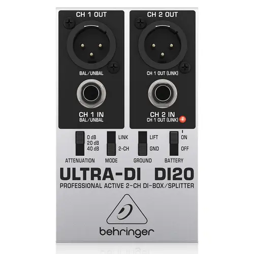 Direct Box Ativo Behringer DI20