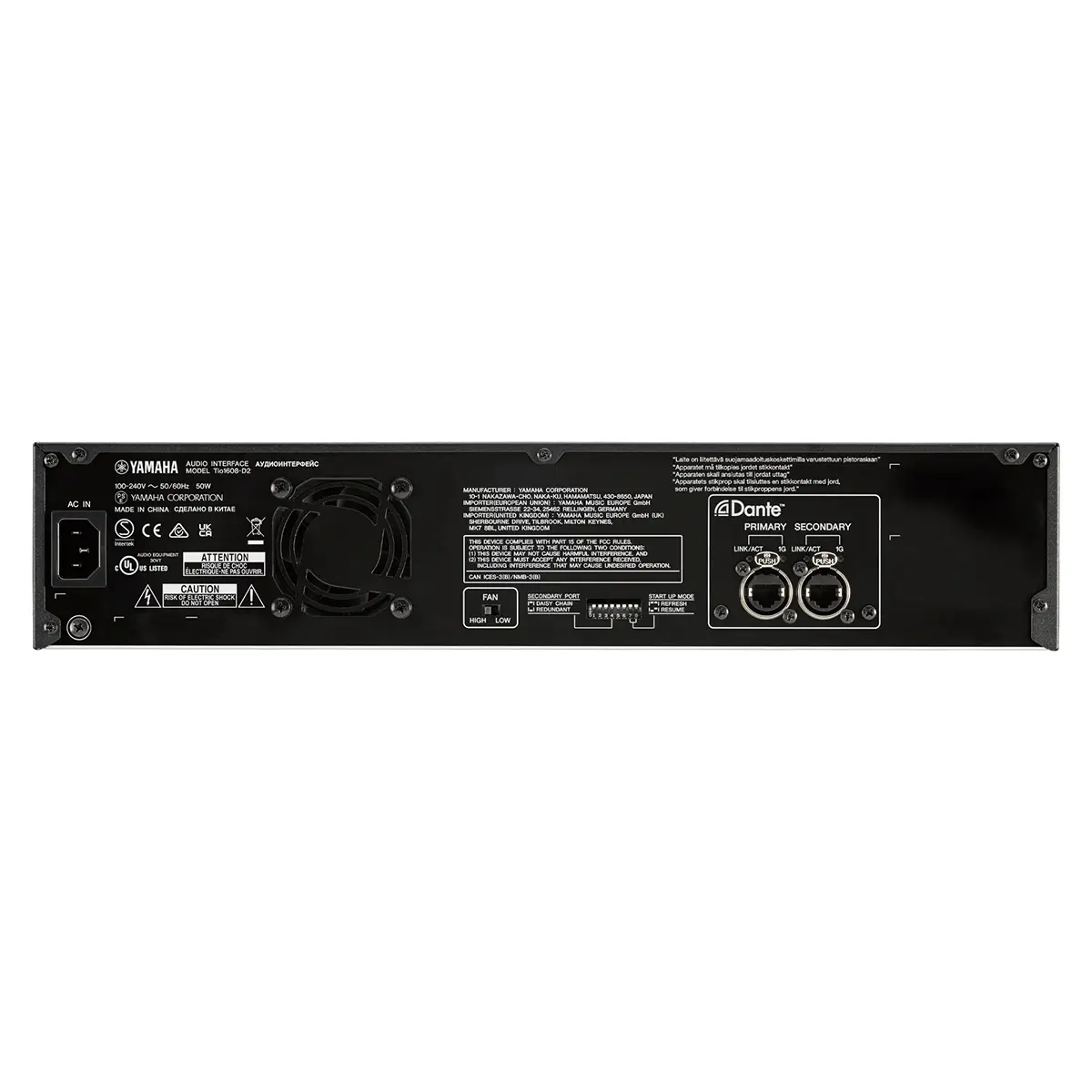 Interface Digital Yamaha TIO1608-D2 PS.12815.4107 - Interface