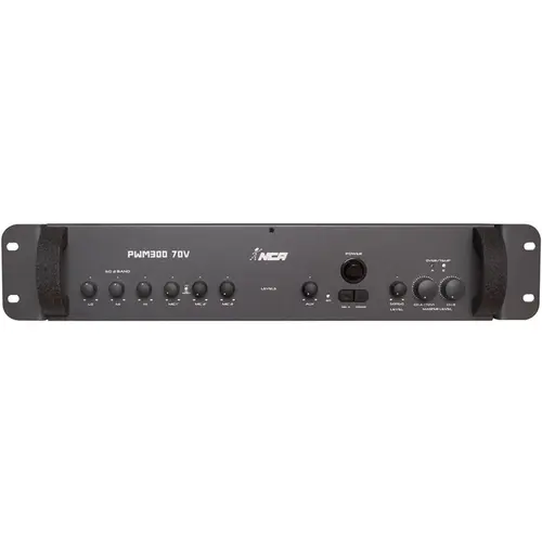 Amplificador Potência NCA PWM 300 70V