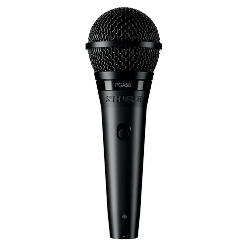 Microfone Dinâmico Shure PGA58-LC
