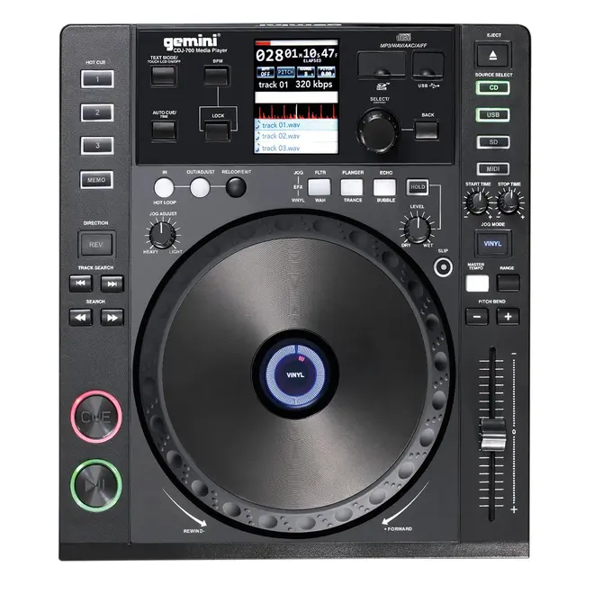 その他 DAM WITM5200II CDJ Player Gemini CDJ 700 PS.12815.706 - CDJ Player Gemini CDJ 700