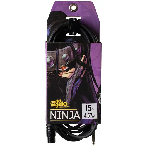 Cabo Santo Angelo P10 XLR Ninja HG 15 Ft