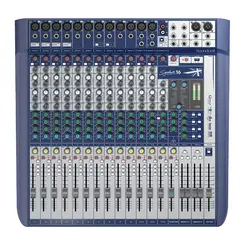 Mesa De Som Soundcraft Signature 16