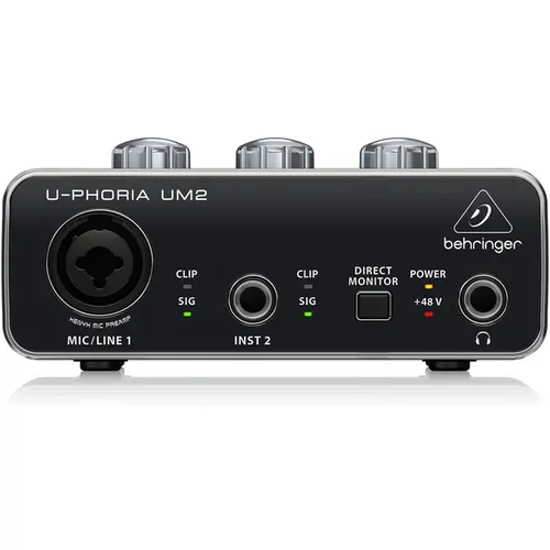 Interface de Áudio Behringer UM2