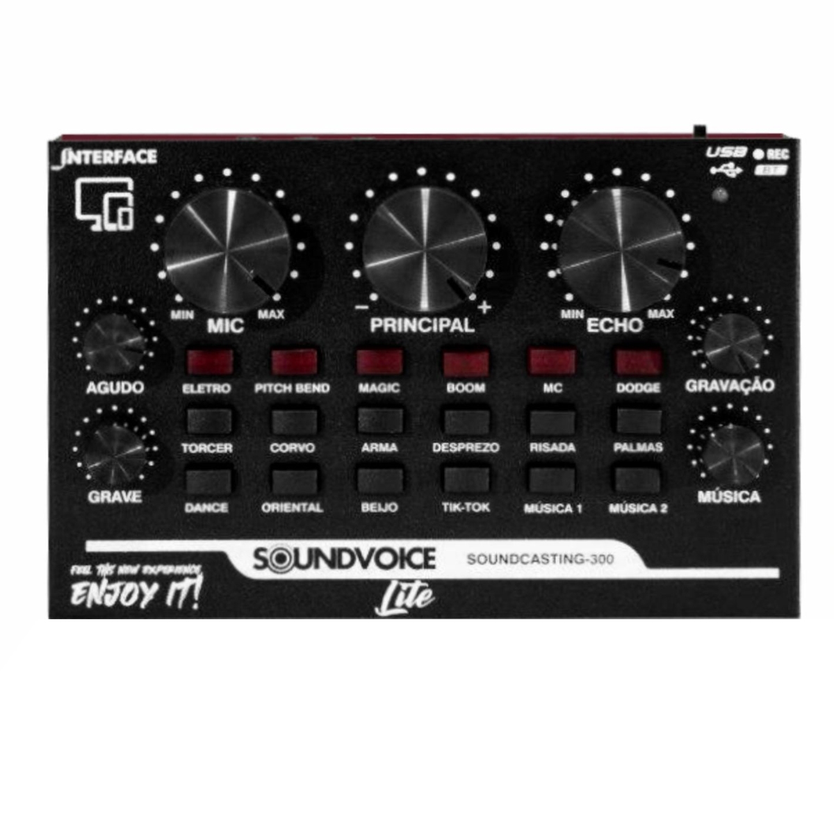 Interface de Audio Soundvoice Soundcasting 300 PS.12815.8607