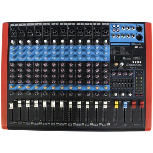 Mesa de Som Soundvoice MS-12.4 EUX
