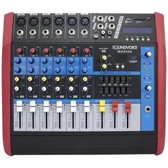Mesa de Som Amplificada Soundvoice MA630X