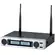 Microfone Sem Fio Duplo UHF Vokal VLR 502