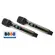 Microfone Sem Fio Duplo TSI BR-8000 UHF