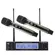 Microfone Sem Fio Duplo TSI BR-8000 UHF