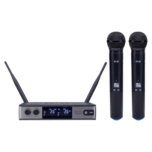 Microfone Sem Fio Dylan UDX-02 MULTI