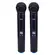 Microfone Sem Fio Dylan UDX-02 MULTI