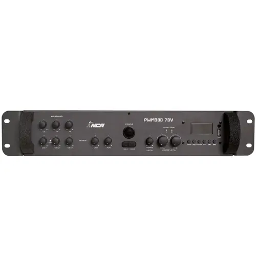 Amplificador Potência NCA PWM 300 70V FM