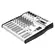 Mesa de Som Staner MX-0603 USB