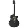 Violão Mini Jumbo Elétrico Vogga VCE330 BMF (Black Maple Flamed)