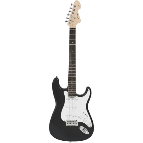 Guitarra Stratocaster Vogga VCG601N MBK (Metálico Preto)