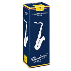 Palheta Vandoren 2 SR222 Para Sax Tenor 5 Unidades