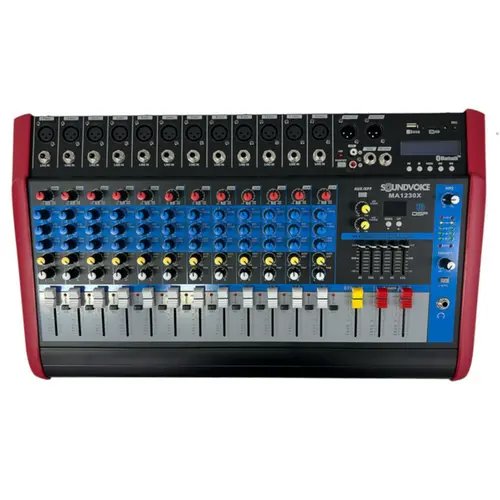 Mesa De Som Amplificada Soundvoice MA 1230X