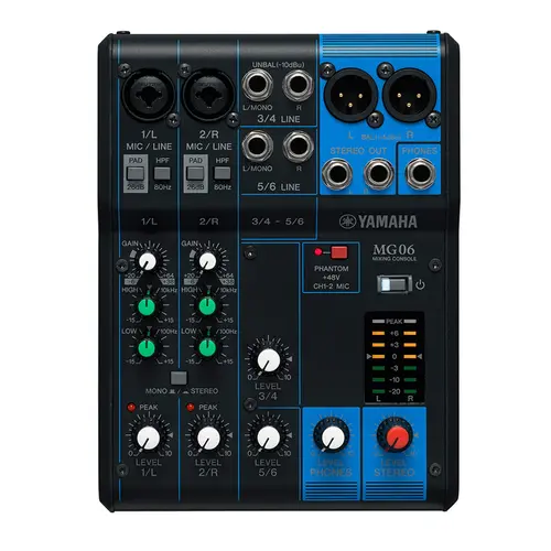 Mesa Analógica Yamaha MG06