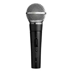 Microfone Dinâmico Shure SM58S