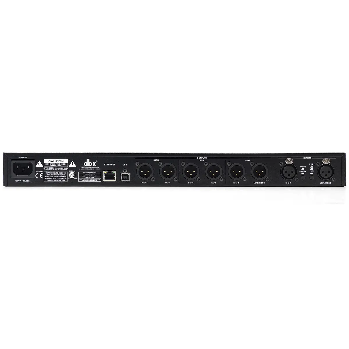 Crossover Digital DBX Driverack PA2 110V PS.12815.378 - Crossover