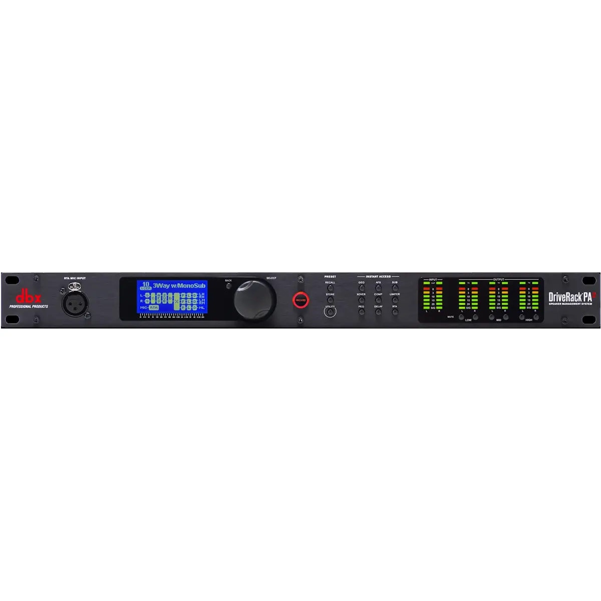 Crossover Digital DBX Driverack PA2 220V PS.12815.379 - Crossover