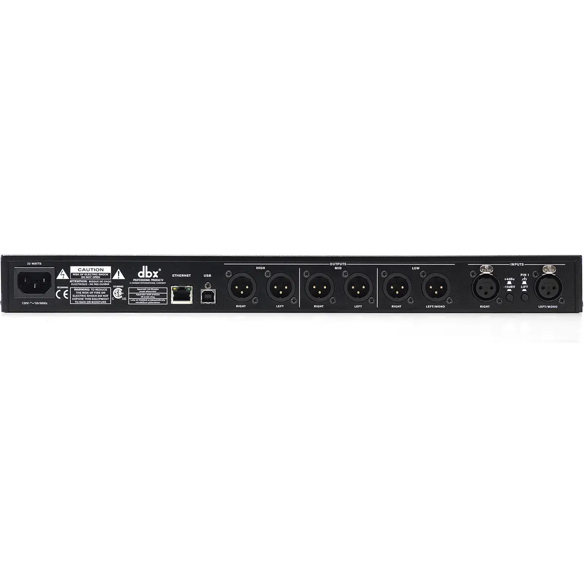 Crossover Digital DBX Driverack PA2 220V PS.12815.379 - Crossover