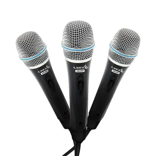 Kit Microfones Com Fio Lyco SML48SP-3