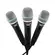 Kit Microfones Com Fio Lyco SML48SP-3
