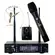 Microfone Sem Fio Duplo TSI BR-7000 CLI UHF