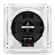 Caixa de Som de Embutir Arandela Frahm CS 6 40W FR Quadrada BR