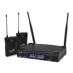 Microfone Sem Fio UHF Lyco UH-08HLIHLI