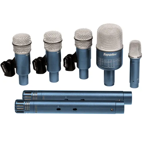 Kit Microfones Superlux DRKB5C2 MKII