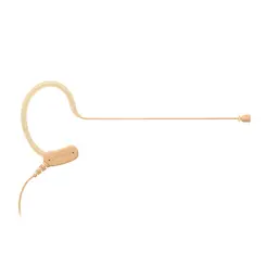 Microfone Headset Auricular Shure MX153T/O-TQG Bege