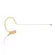 Microfone Headset Auricular Shure MX153T/O-TQG Bege