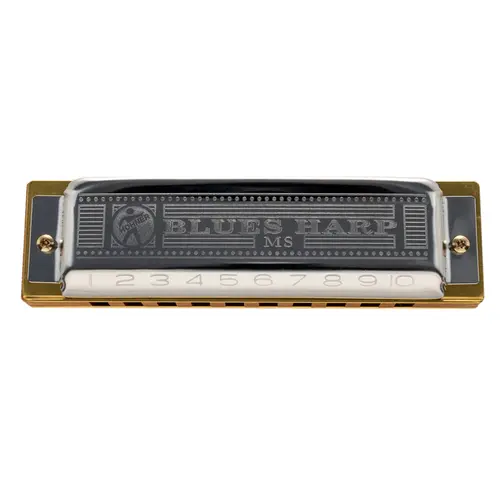 Gaita Hamônica Diatônica Hohner Blues Harp 532/20 MS