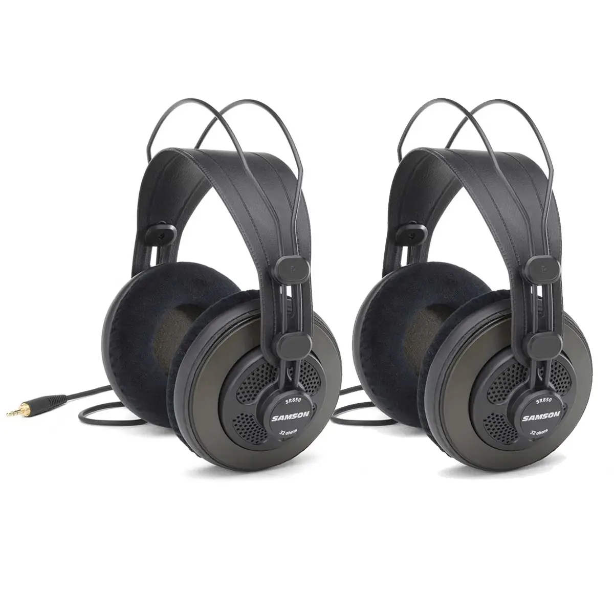 Kit Fone de Ouvido Com 2 Samson SR850 PS.12815.2301 - Kit Fone de