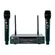 Microfone sem Fio Duplo UHF Custom Sound CW 60