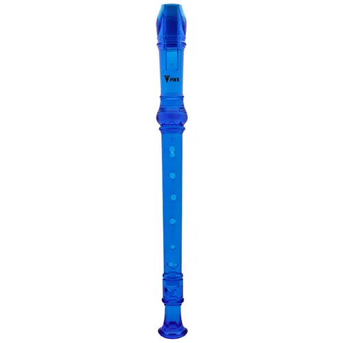 Flauta Doce Phx Barroca P9 BL Azul