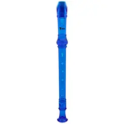 Flauta Doce Phx Barroca P9 BL Azul