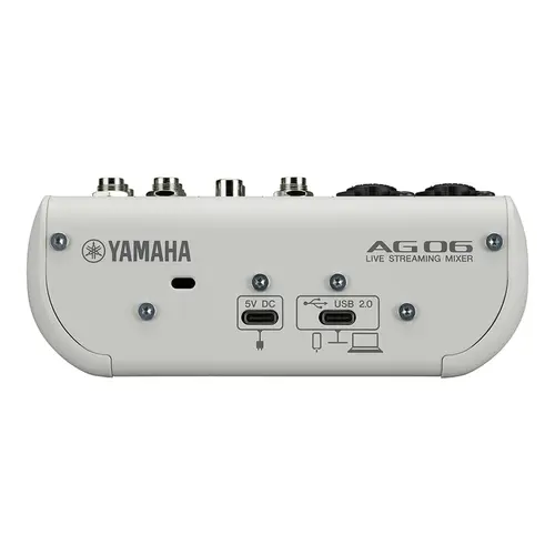 Interface de Áudio Yamaha AG06MK2 Branca PS.12815.9238 - Interface