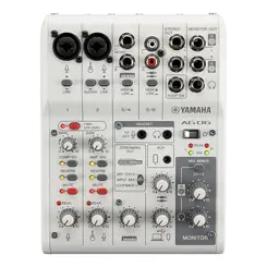 Interface de Áudio Yamaha AG06MK2 Branca